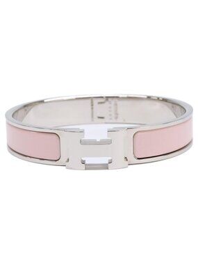 Hermes Click Enamel Bracelet